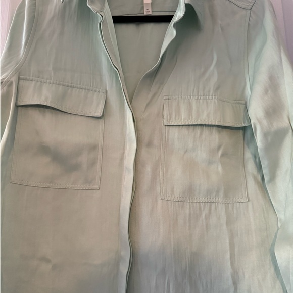 Babaton satin utility button up shirt - Picture 2 of 6